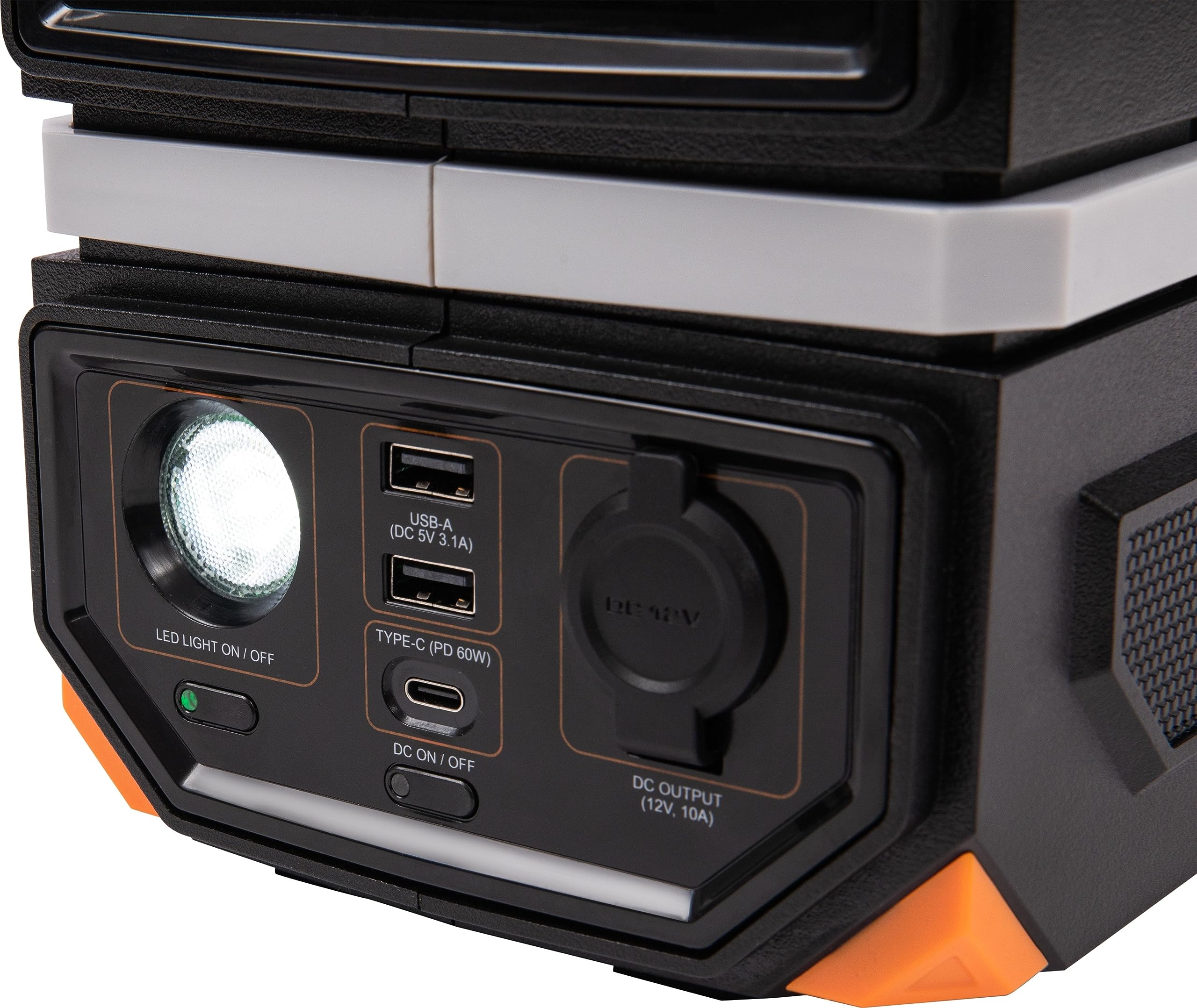 Centrale elettrica Technaxx da 300W con presa 230V, 3 porte USB, 12V per auto, capacità della batteria 315Wh per esterni, viaggi e campeggio –Onda sinusoidale pura, centrale elettrica portatile TX-201
