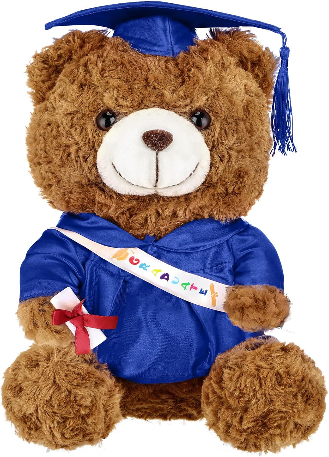 Graduation Bears Plush Stuffed Animal Bear with Gown Cap