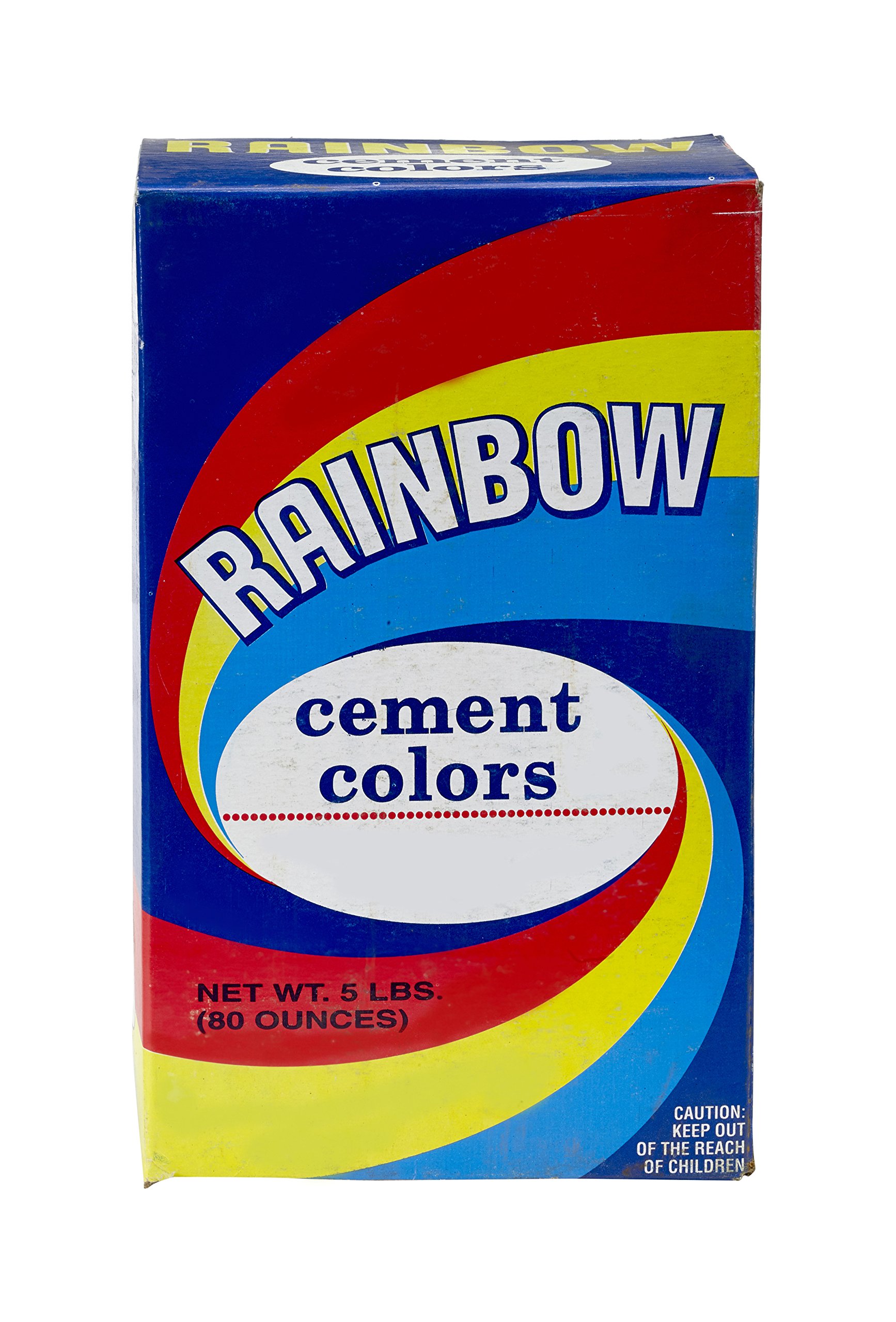 Mutual Industries 9012-5-0 Rainbow Cement Color, 5 lb, Brownstone