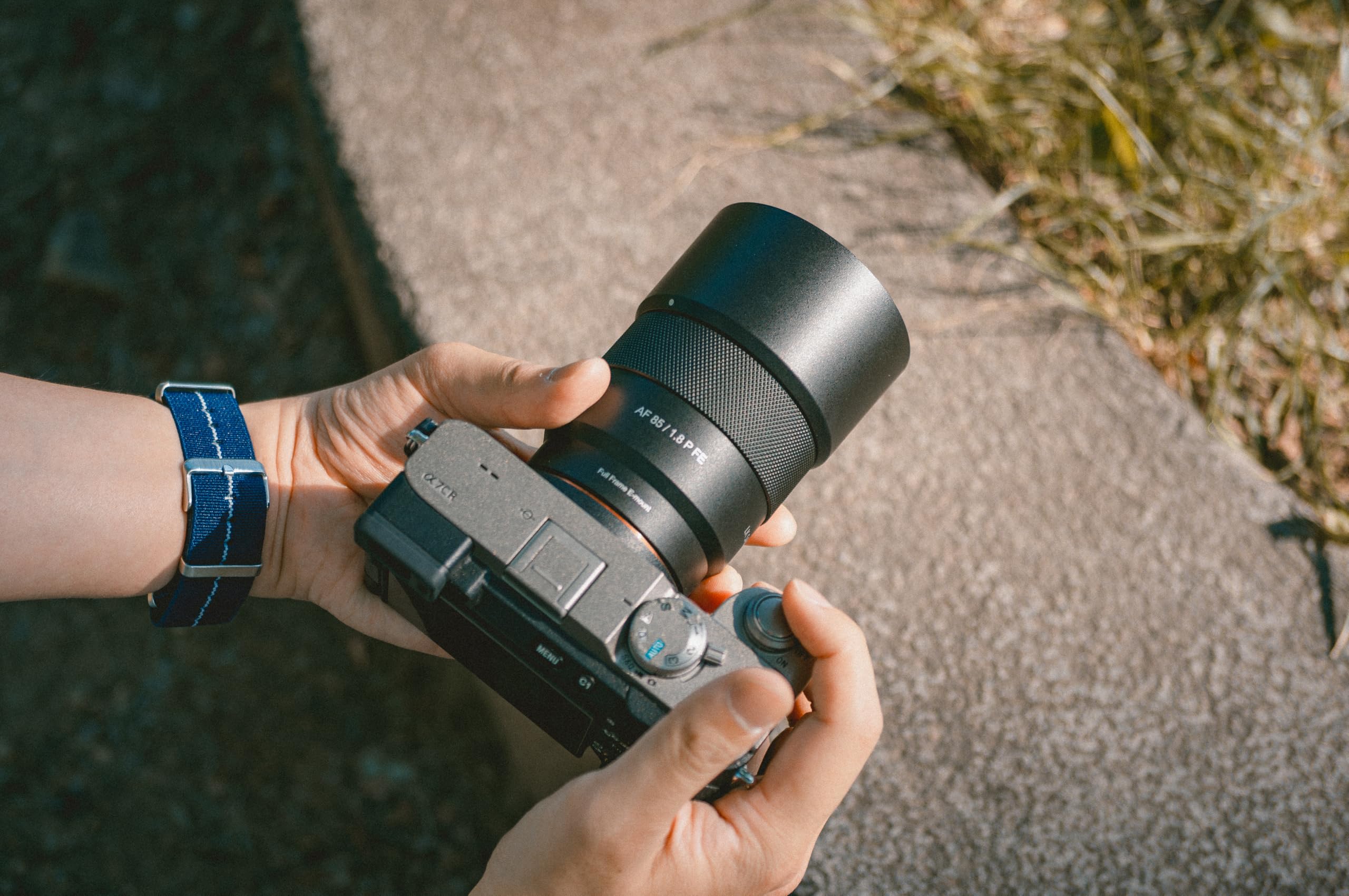 Samyang - AF 85mm F1.8 P Sony FE - Serie Prima - Obiettivo medio teleobiettivo - Luminosità F1.8 apertura e design compatto – ideale per la fotografia ritratto