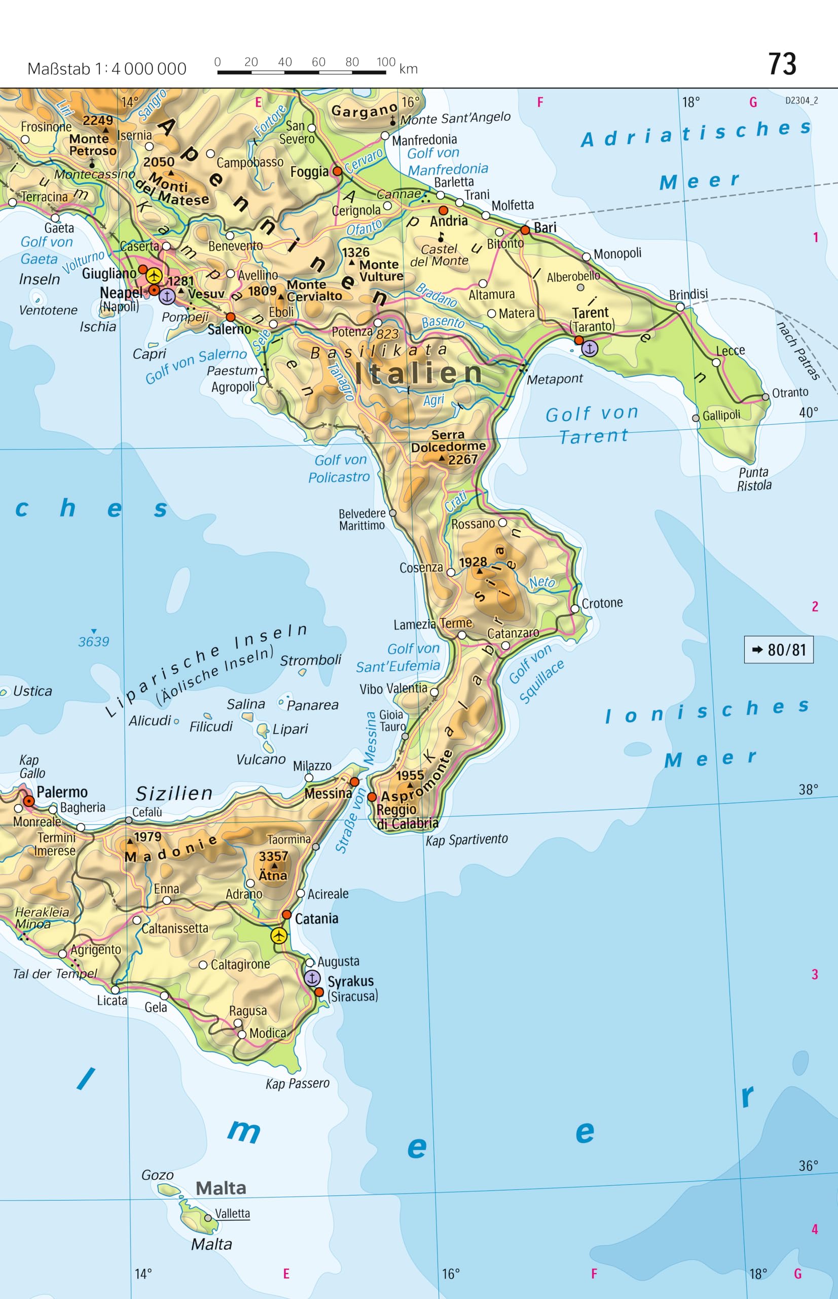 Diercke Taschenatlas der Welt: Ausgabe 2023: 1