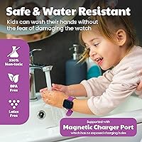 Vista 3 de Reloj de entrenamiento para ir al baño para niños V2 – Un dispositivo de recordatorio de inodoro resistente al agua para niños y niñas para entrenar