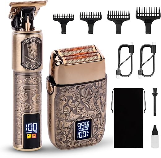 Ufree Foil Shavers Electric Razor for Men, Beard Trimmer Grooming Shaving Kit,...