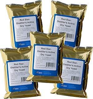Red Star DADY 1 Lb. Distiller's Yeast-5 Packs