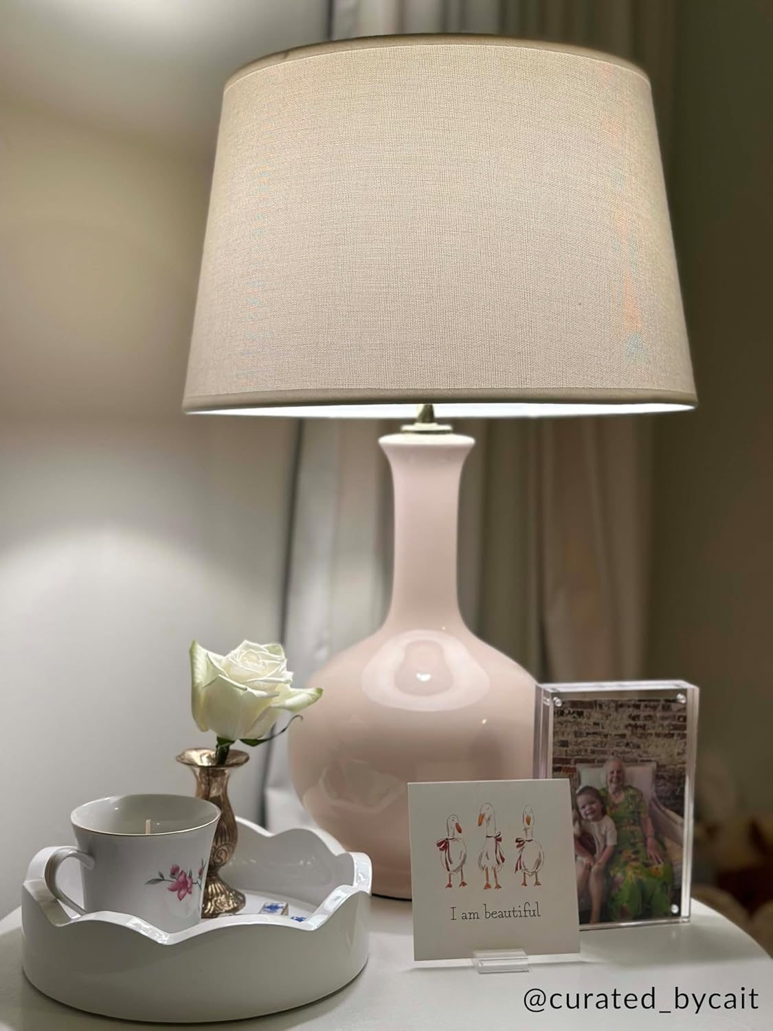 Mud Pie Mini Scalloped Tray Set; small 2" x 6" dia | large 2" x 8" dia - Image 6