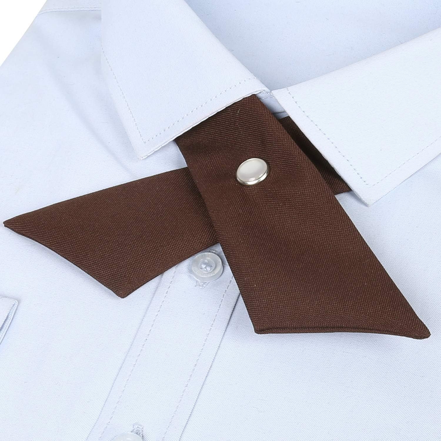 Adjustable Criss-Cross Bowtie School Uniform Pre Tied Bows for Women/Girls