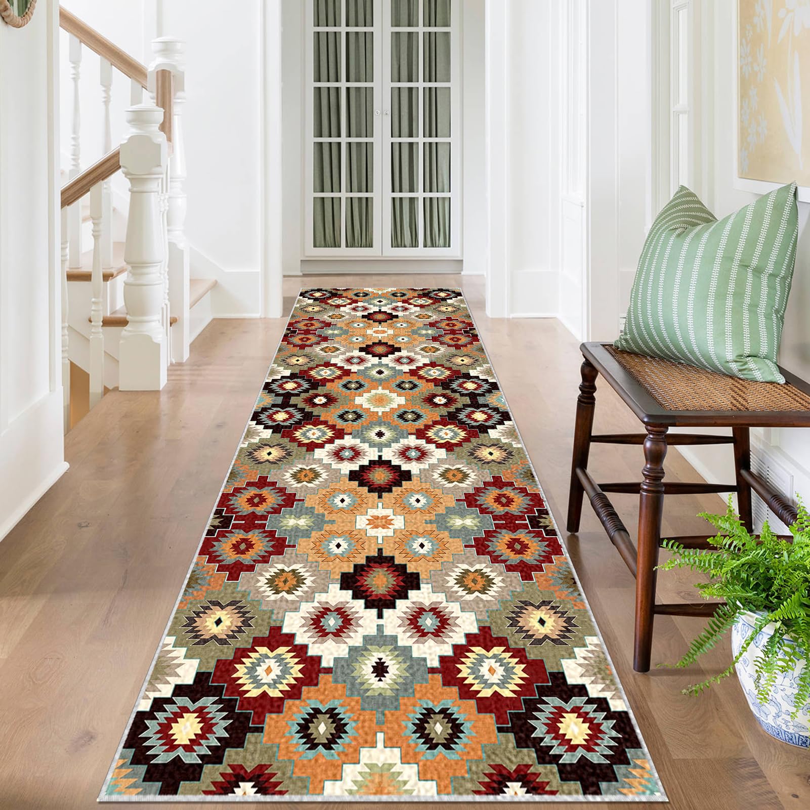 Dywan Długi Korytarz 40 x 300 cm Dywan Chodnik Kuchenny Antypoślizgowy Dywan Chodnik Chodnik Antypoślizgowy Zmywalny Dywan Kuchenny Do Wejścia, Korytarza, Sypialni