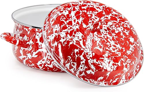 Miniatura 10 de Golden Rabbit Esmalte - Horno holandés de 4 cuartos (blanco sólido)