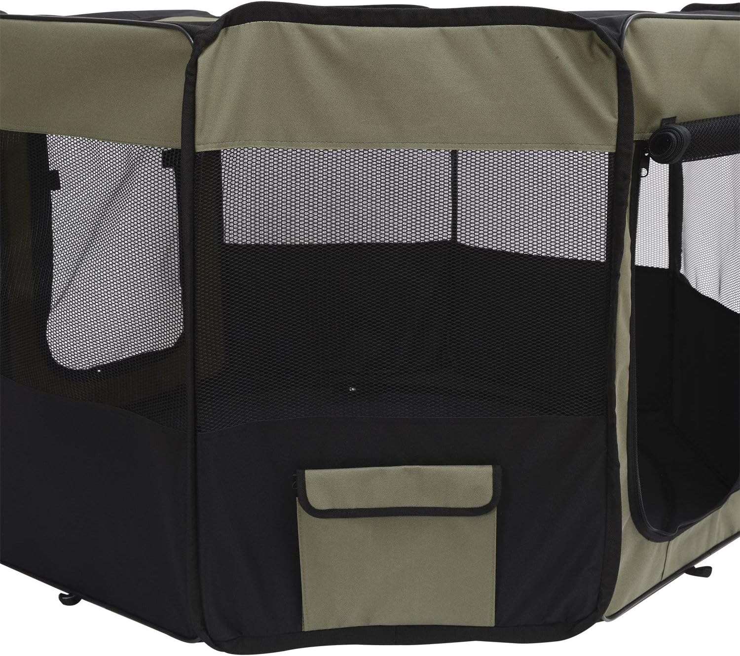 Portable Pet Play Pen, 36 by 23-Inch, Sage