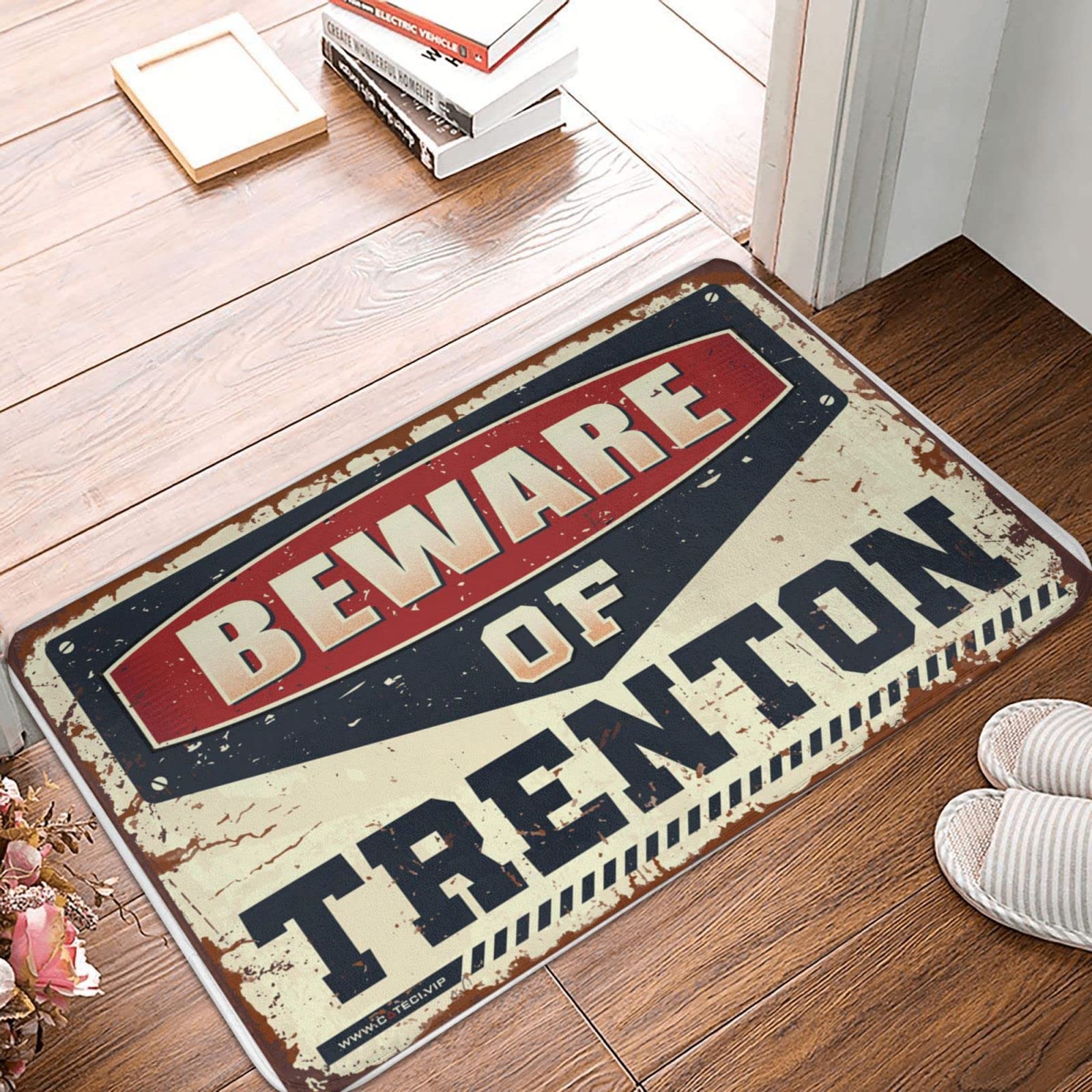 Paillasson d'extérieur d'automne 50 x 80 cm tapis de sol pour entrée et bar de jardin