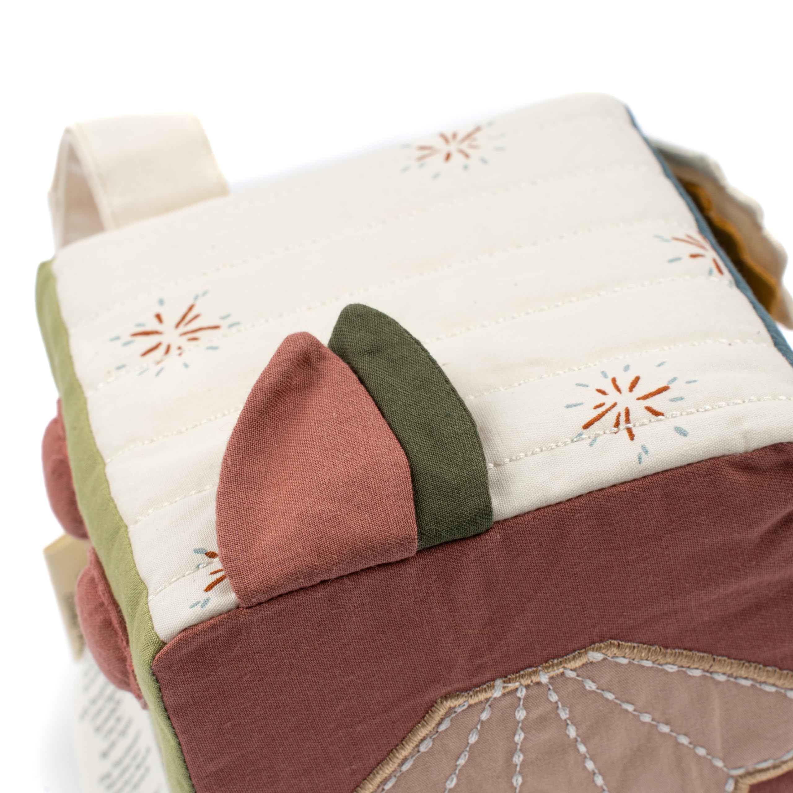 Fabelab Cubo da gioco per bambini, giocattolo multifunzione a partire dai 6 mesi, cubo per motoria, giocattolo per bambini, morbido cubo di attività per bambini