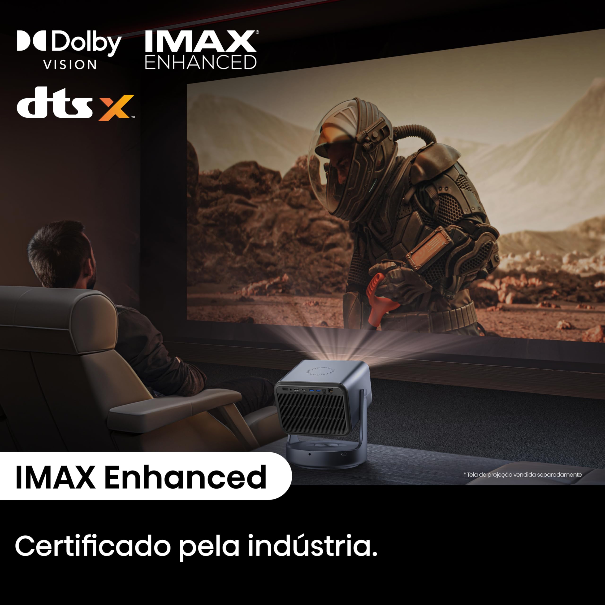Hisense C2 Ultra - Projector 4K, 3000 Lumens, 0.9~1.5 Short Throw