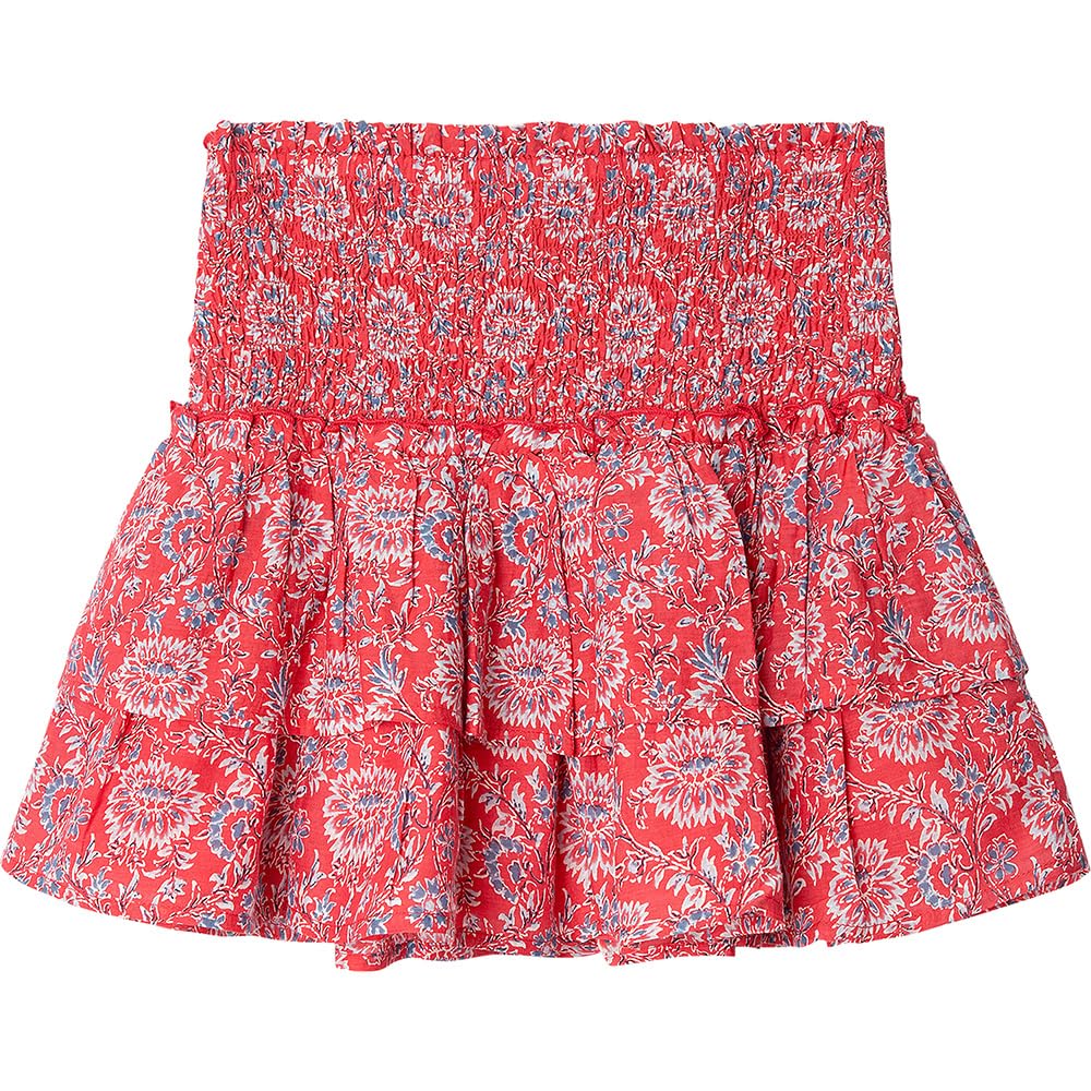 Pepe Jeans Falda Hallie para niña, Color Rojo (Rojo Real), Talla 12