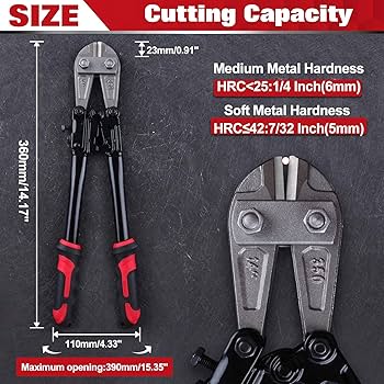 Amazon | SPEEDWOX ボルトカッター 強力カッター ボルトクリッパー