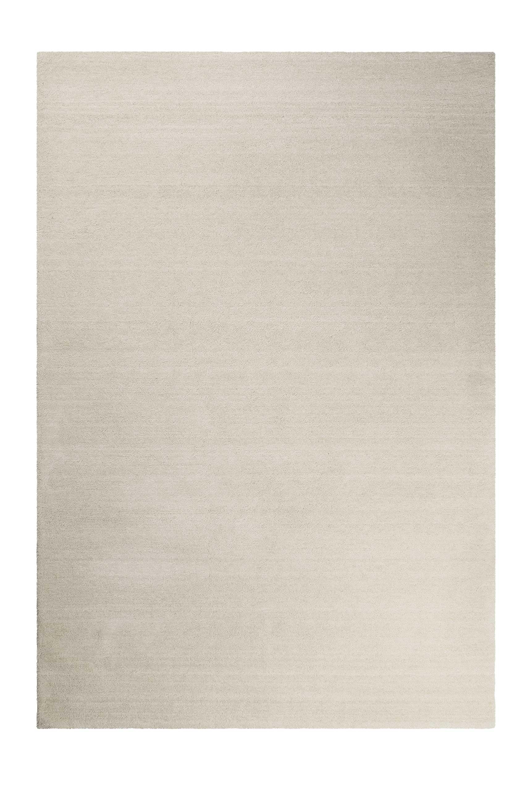 Wecon Home Kuschelig weicher Esprit Hochflor Teppich für Wohn- & Schlafzimmer LOFT (160 x 230 cm, Hellbeige) OEKO-TEX ST
