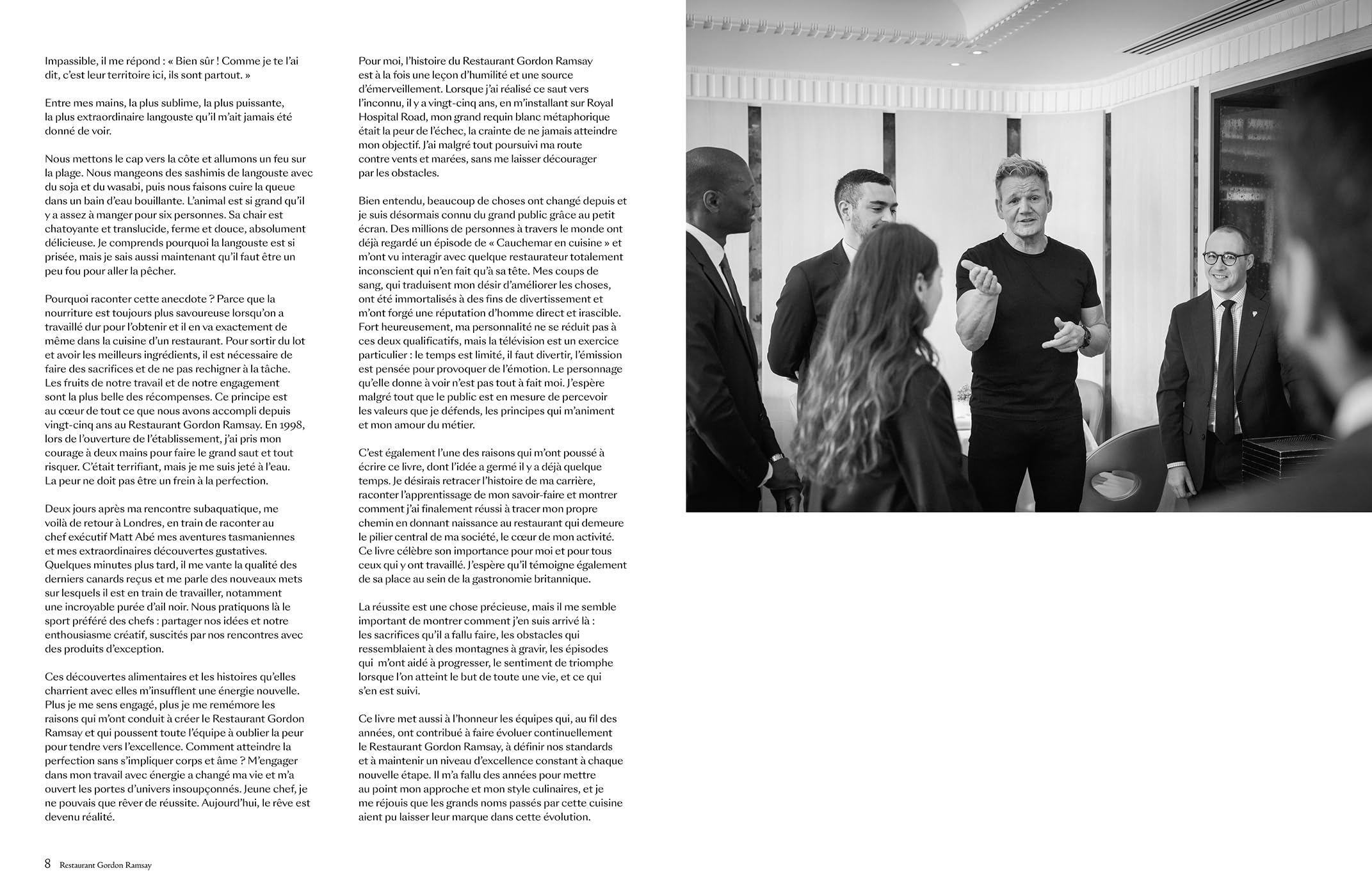Restaurant Gordon Ramsay: Un parcours d'excellence