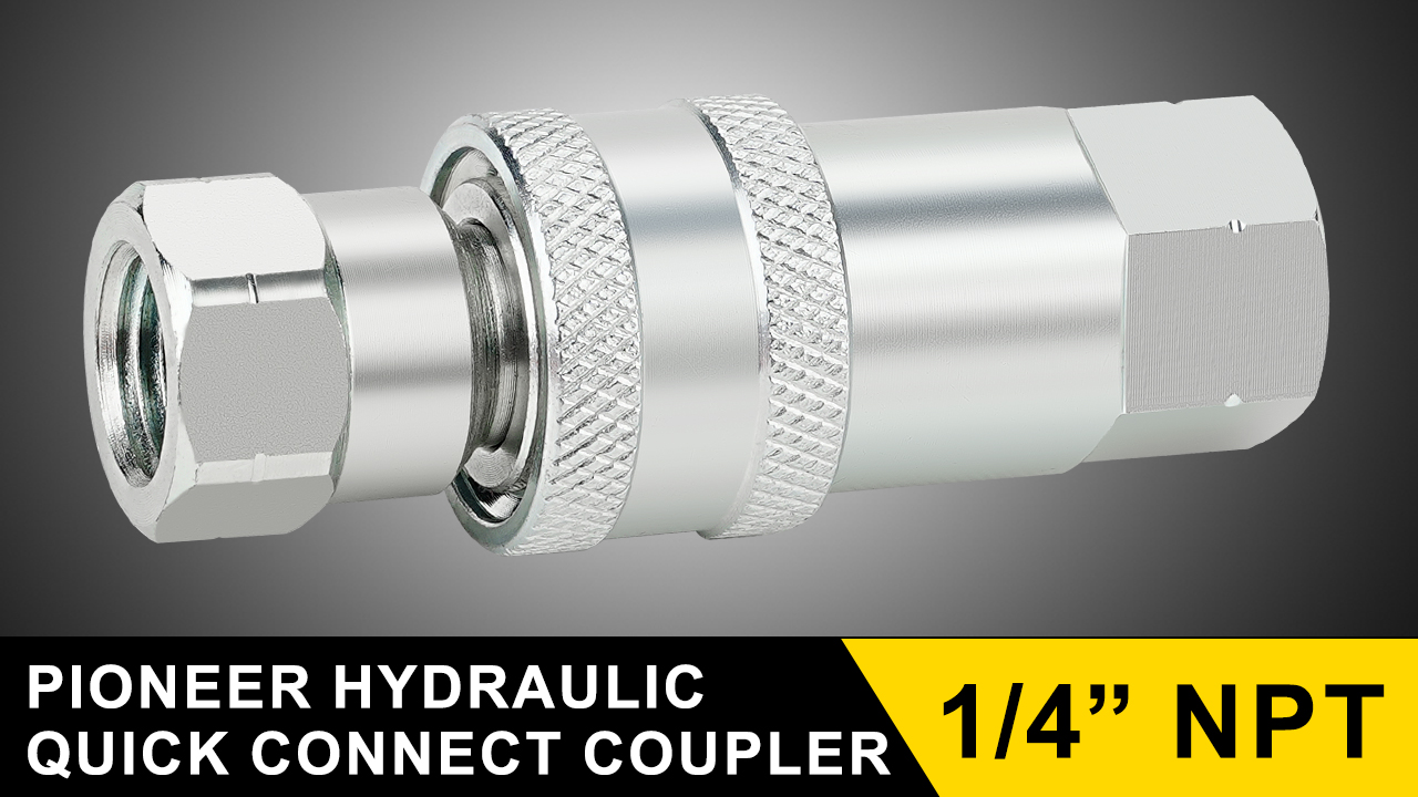 Amazon.com: ANCIMOON 1/4'' Ag ISO 5675 Poppet Pioneer Hydraulic