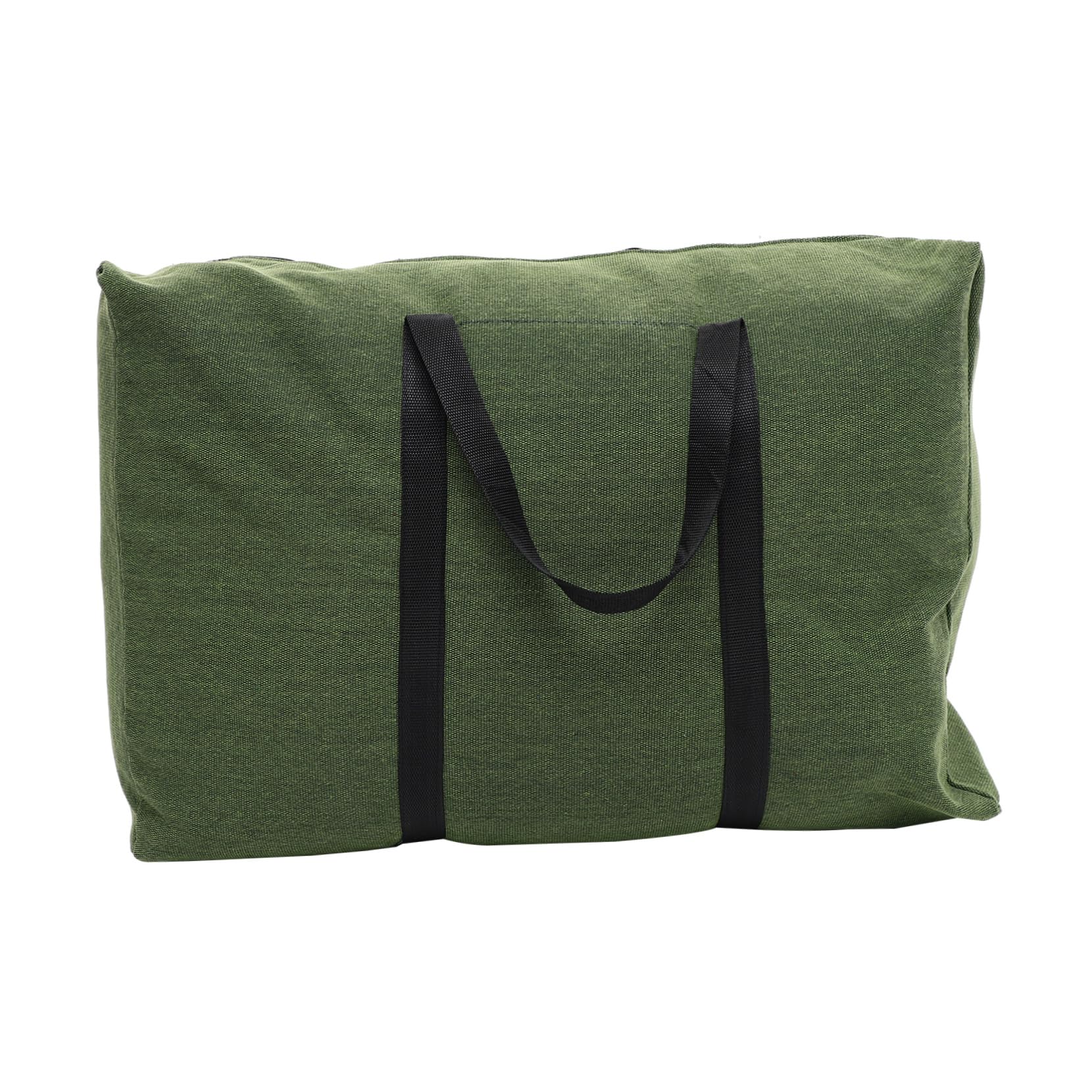 Borsa da Viaggio Grande in Tela, Borsone Manici e Zip | Capacità Ampia per Spostamenti e Trasporto, Borsa di Tela Personalizzabile, Decorazioni Scuola Colore Casuale