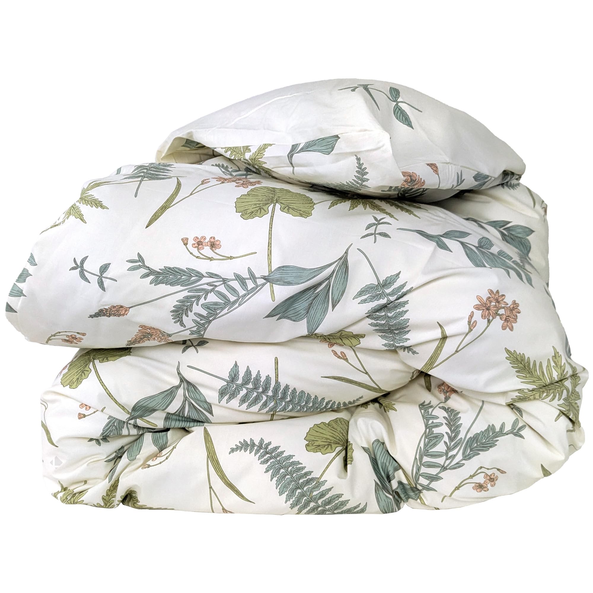 Housse de Couette 300x240 Percale Coton Féerie Finis les Draps Trop Courts Lit XXL