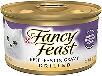 Vista 1 de Purina Fancy Feast - Comida para gatos húmeda, en salsa, enlatada y grillada