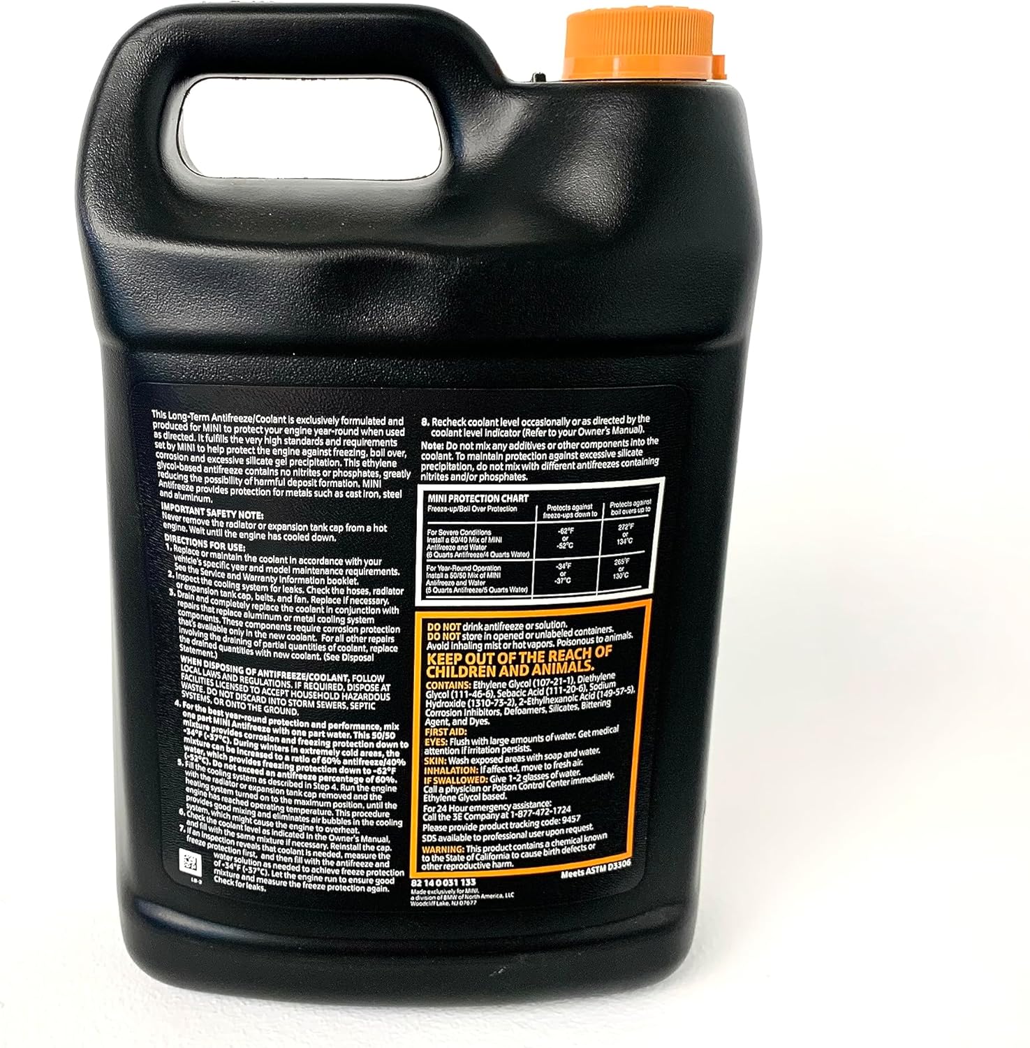 Mini High-Performance Antifreeze/Coolant - 1 Gallon - 82 14 0 031 133