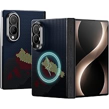 memumi Aramid Fiber Magnetic Case for Samsung Z Fold8 with Hinge Protection