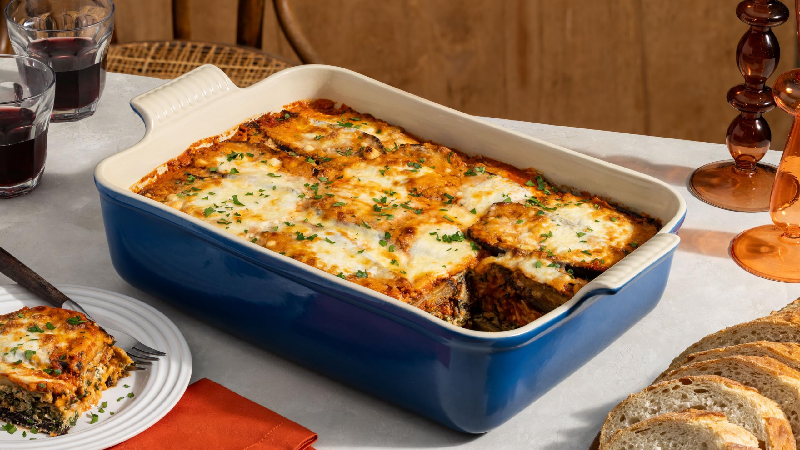 Le Creuset Lasagna Dish - 6.75 qt. Riviera -5