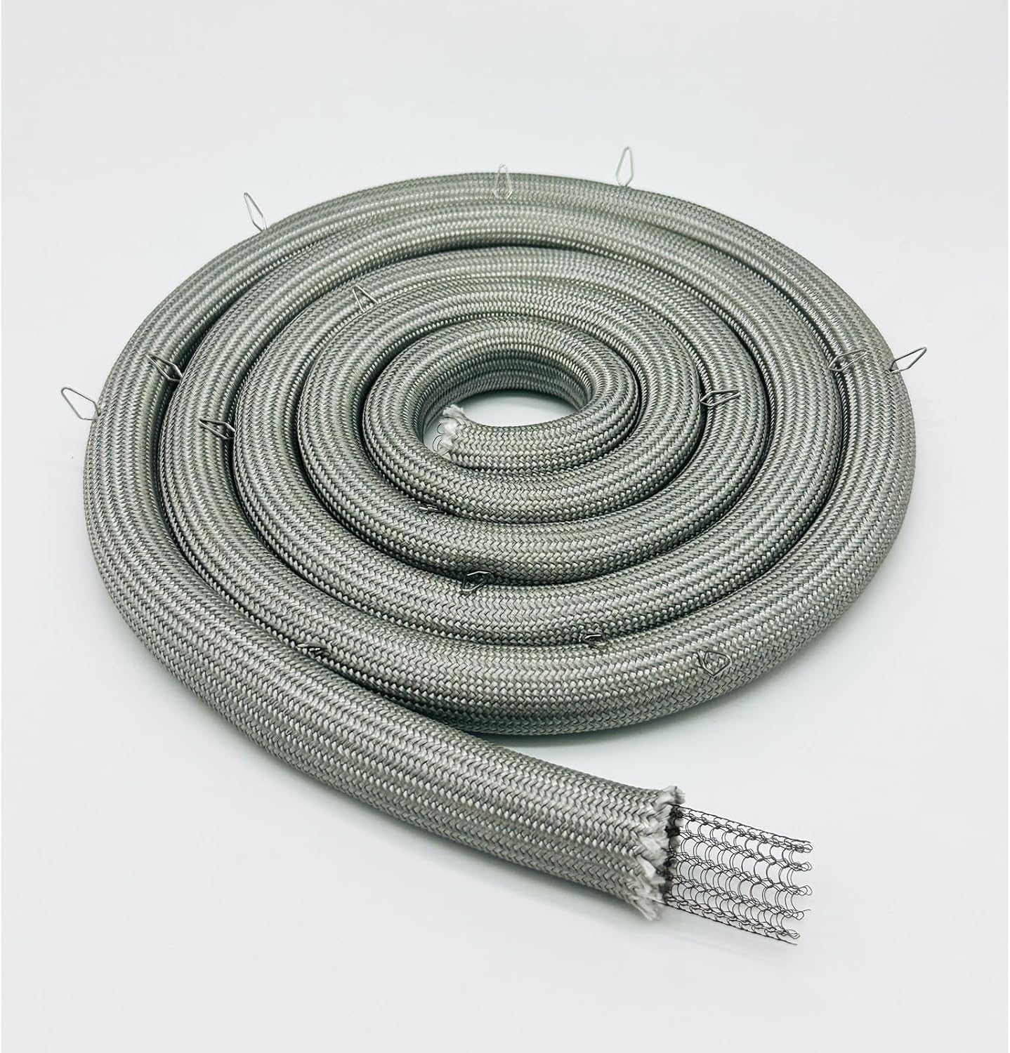 Upgraded WB04T10022 Range Oven Door Seal Gasket (17 Mounting Clips) for General Electric, Hotpoint, RCAm Seal Gasket Replacement, Replaces 910408, AH227138, EA227138, PS227138