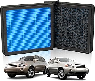 Cabin Air Filter CF10138 for Toyota Highlander (2001-2007), Lexus IS300 (2001-2005), RX300 (1999-2003), Durable with Activated Carbon Beads
