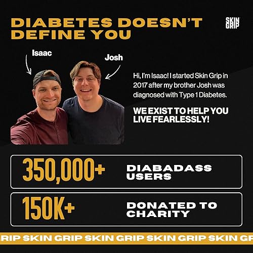 Miniatura 7 de SKIN Grip Medtronic Guardian, Freestyle Libre, parches adhesivos Enlite. Parches CGM precortados. Protección de monitor de glucosa constante. Cinta