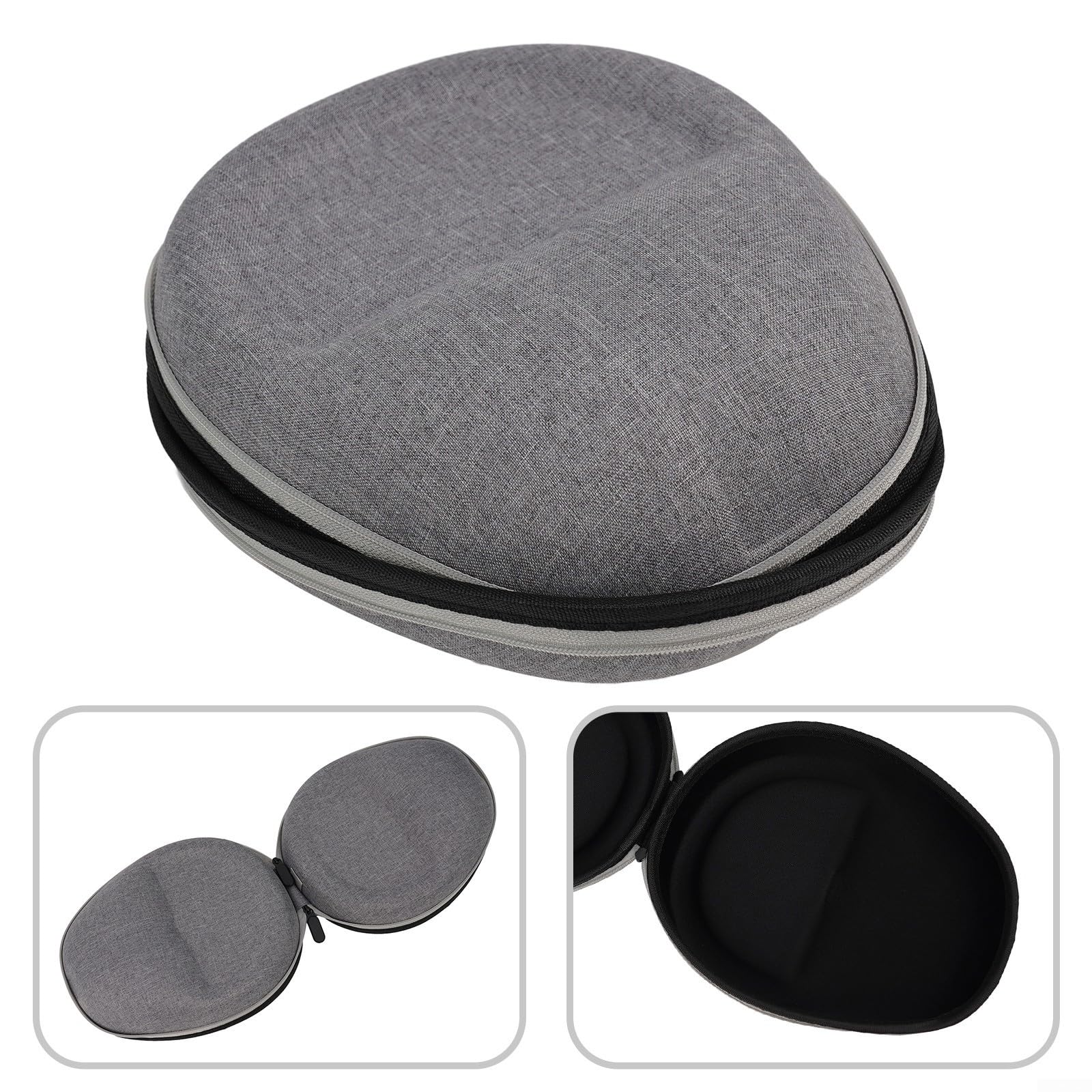 Custodia rigida per cuffie, per Sony Audio-technica W800BT, in EVA ispessita, compatibile con W800BT Box (grigio)