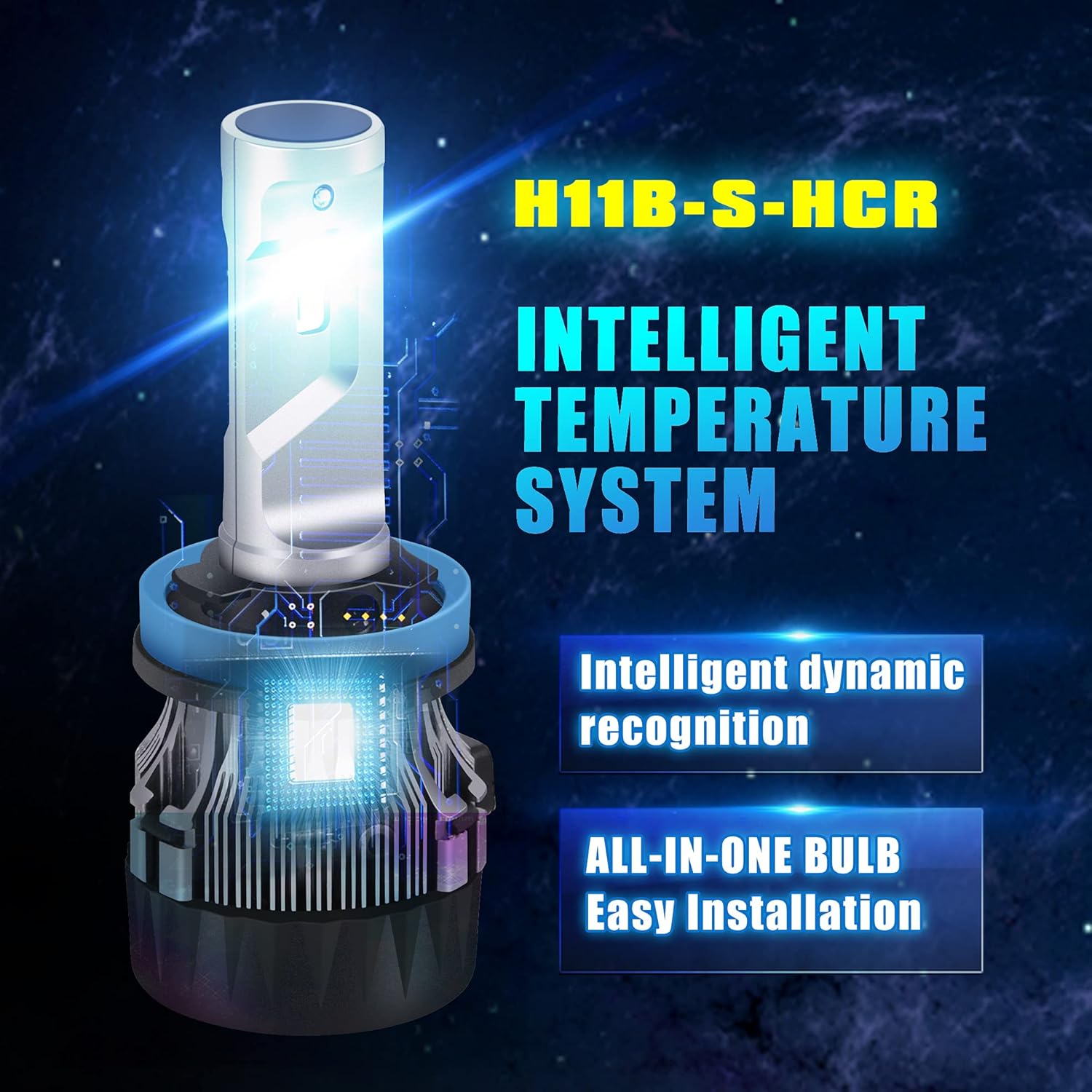 Exсluѕіvе Dіѕсоunt 90% Prісе ALLA Lighting S-HCR H11B LED Bulbs High, Low Beam Conversion Kits, 6000K Xenon White 10000Lms Extreme Super Bright All-in-One Plug-n-Play