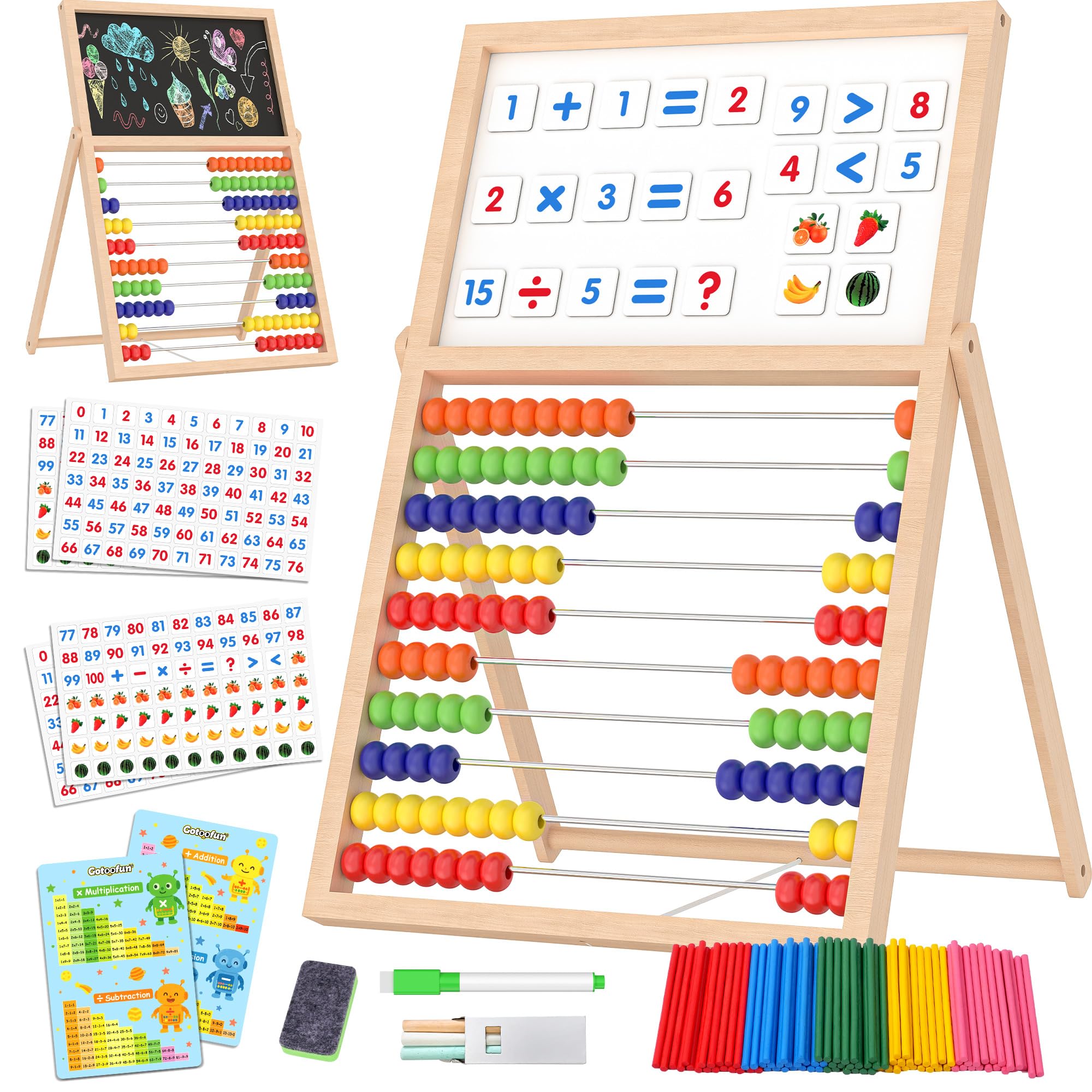 Gotoofun Double-Sided Abacus