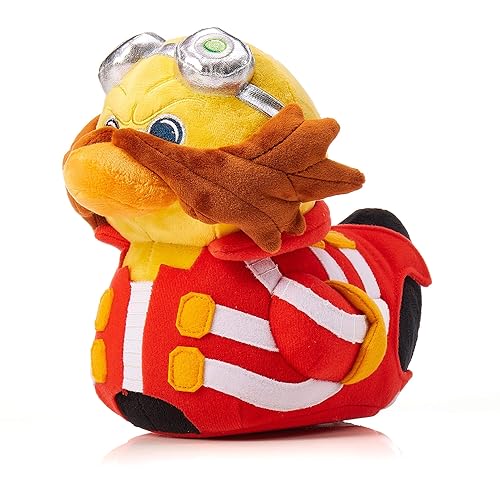 TUBBZ Plush: Sonic - Dr Eggman Cosplaying Rubber Duck Soft Plush Collectible Toy - Dr Eggman