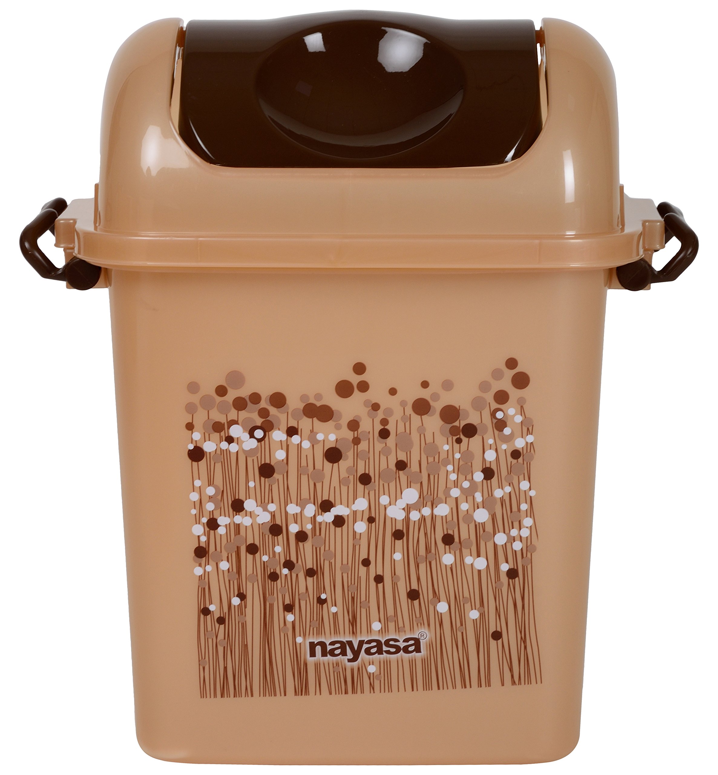 Nayasa Plastic Bathroom Set -Brown - 6 Piece 1