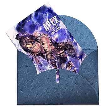 Apex カード Amazon.co.jp: Apex Legends Cards, Anime, Double-Sided Print