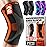 DR. BRACE ELITE Knee Brace with Size Stabilizer (2 Pack) Knee Brace for Women & Men, Workout, Sports, Daily Knee Compression Sleeve for Maximum Knee Pain Support & Fast Recovery (Mars, XXX-Large)