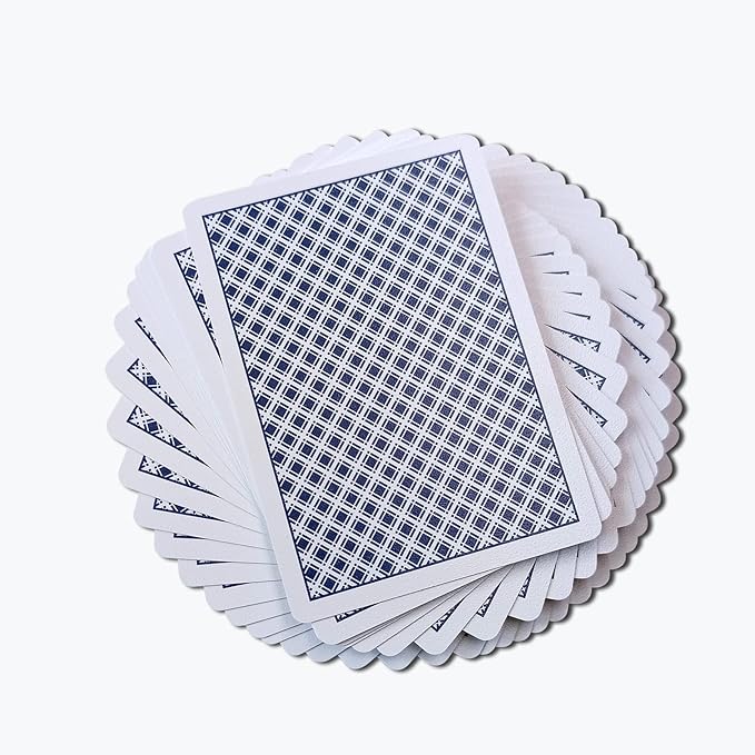 IMAGAME Naipes de Plástico Póker Tamaño Jumbo Índice Impermeable 12 Barajas miniatura 4