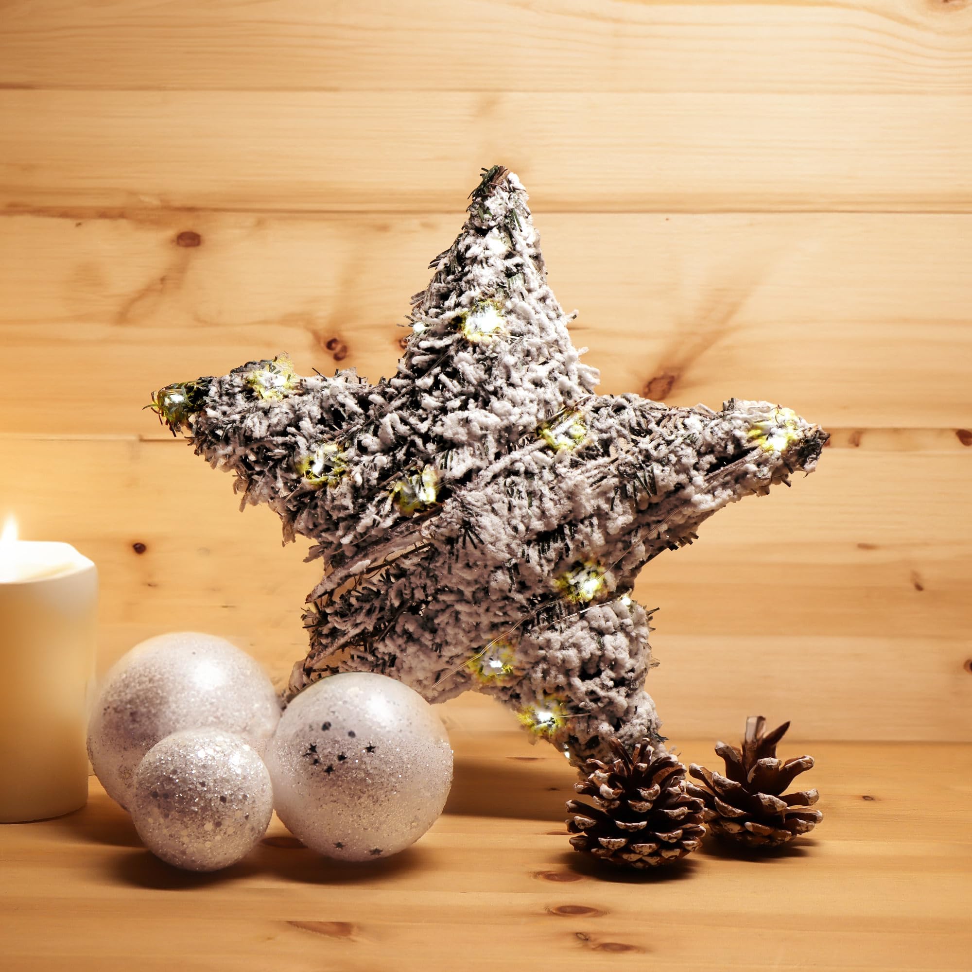Neige Artificielle Com-four - 100g Pour Décoration Noël - Neige Décorative Réutilisable