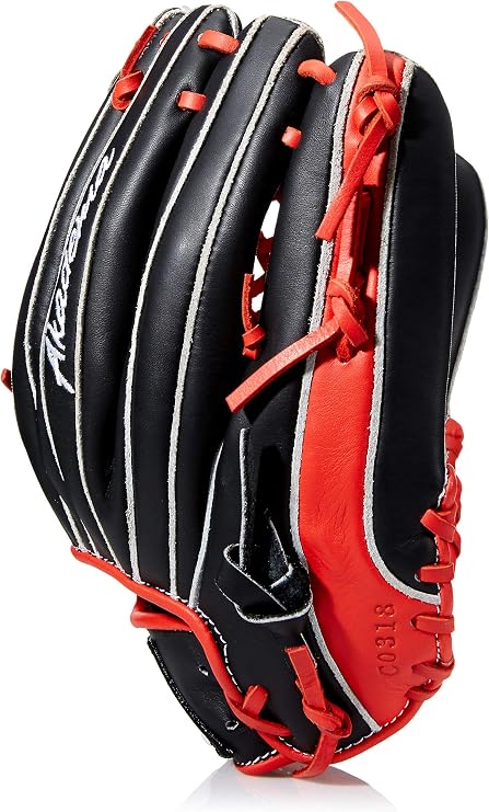 Akadema ATN 35 12  Mod。トラップWeb、オープンバック、medポケットグローブ – 左投げ Left Hand Trow