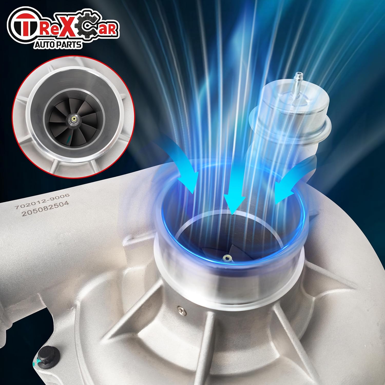 GTP38 Turbocharger for 1999-2003 Ford F-250 F-350 F-450 F-550 7.3L PowerStroke Diesel Engine OE 1831383C92