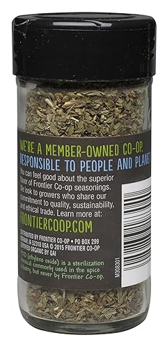 Miniatura 2 de Frontier - Especias orgánicas, albahaca dulce, 0.56 onzas (paquete de 6)