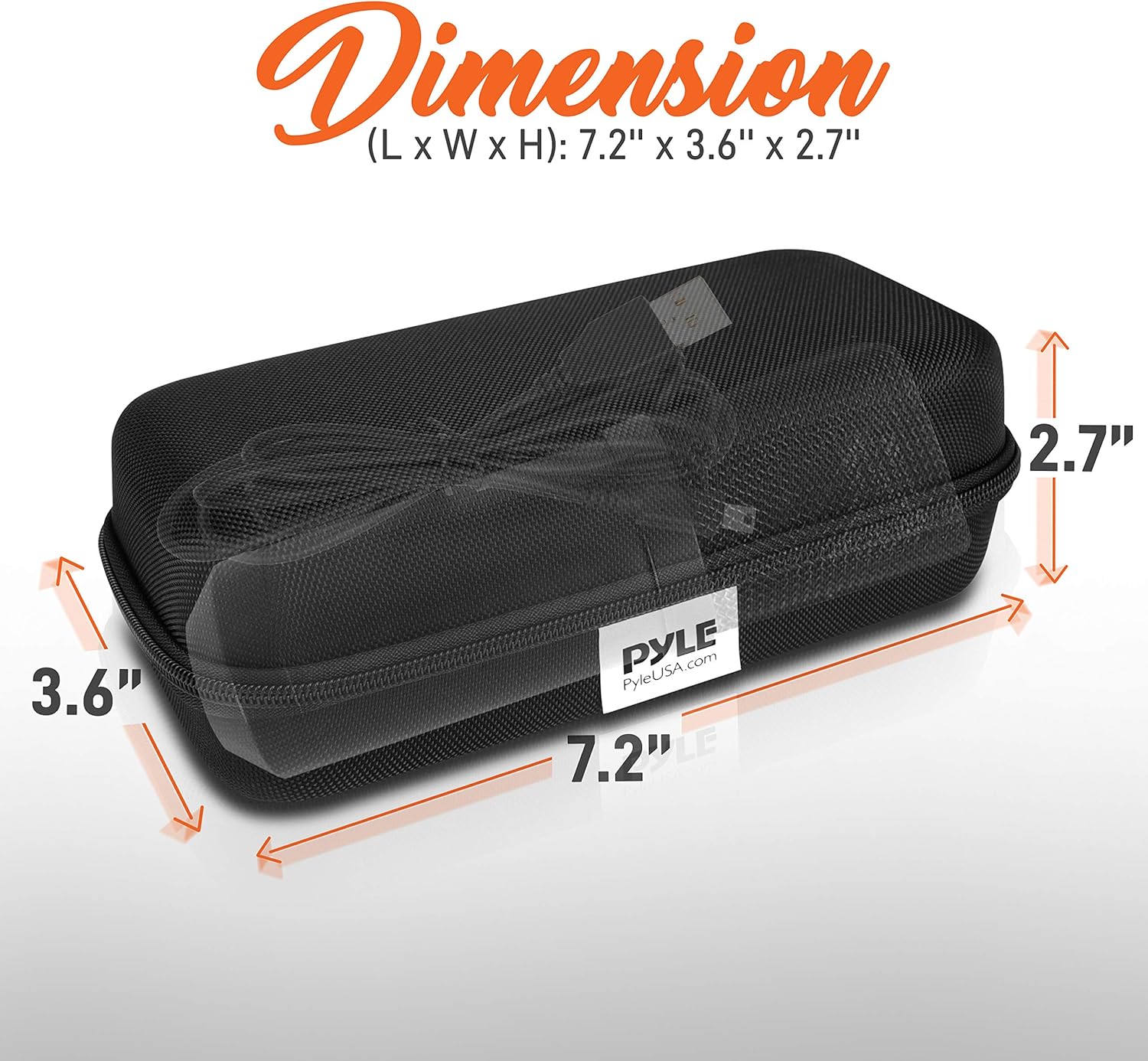 Pyle USB Microphone Travel Storage Case - Compact Case PDMIUSB50 USB Studio Microphone PRTPDMIUSB5010