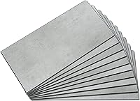 Vista 23 de Palisade Azulejos de vinilo entrelazados impermeables para salpicaduras de 22.8 x 7.31 pulgadas en mármol veneciano, sin juntas, fácil de instalar