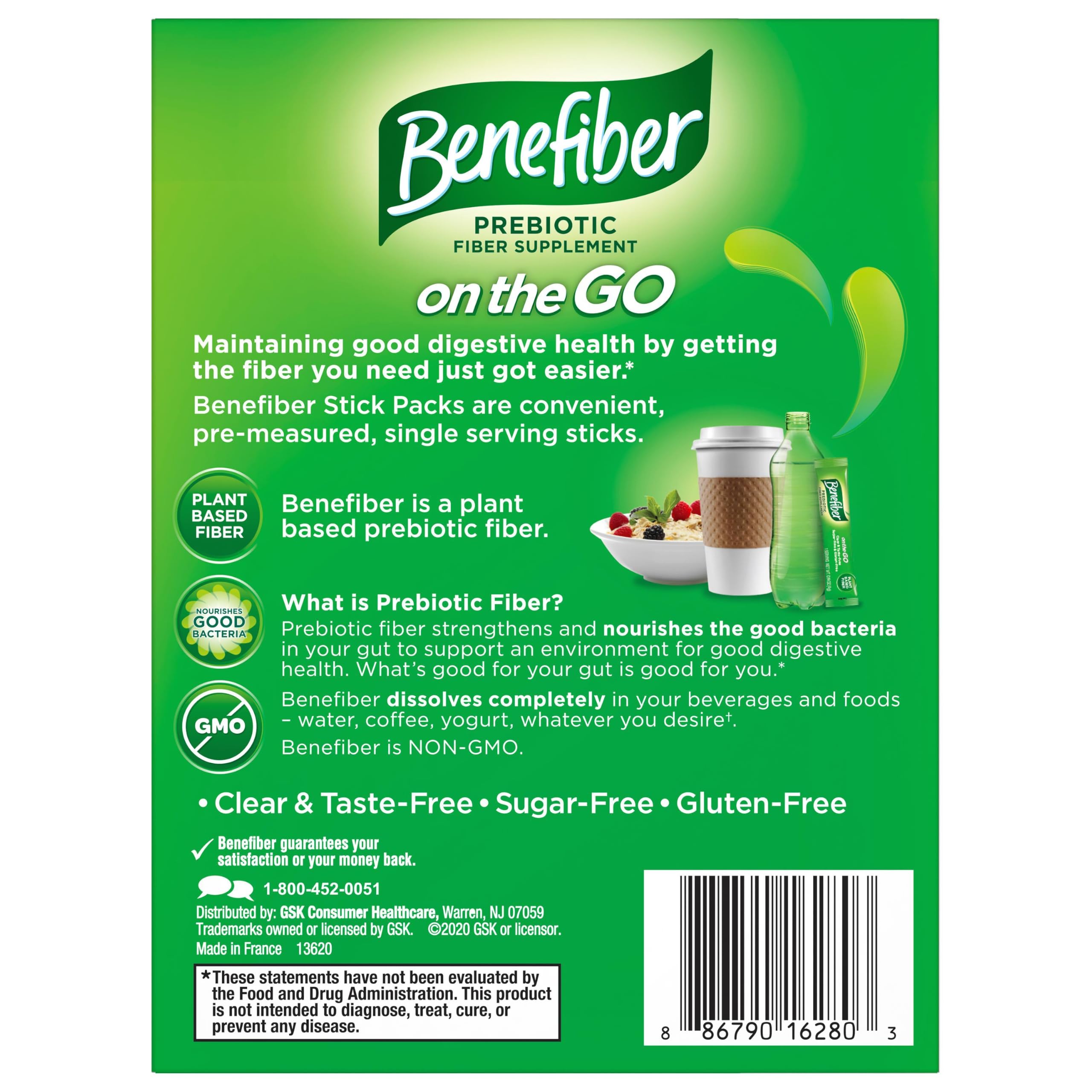 Benefiber Prebiotic Fiber Supplement Powder, Unflavored, 28 Stick Packs — Amazon image 15