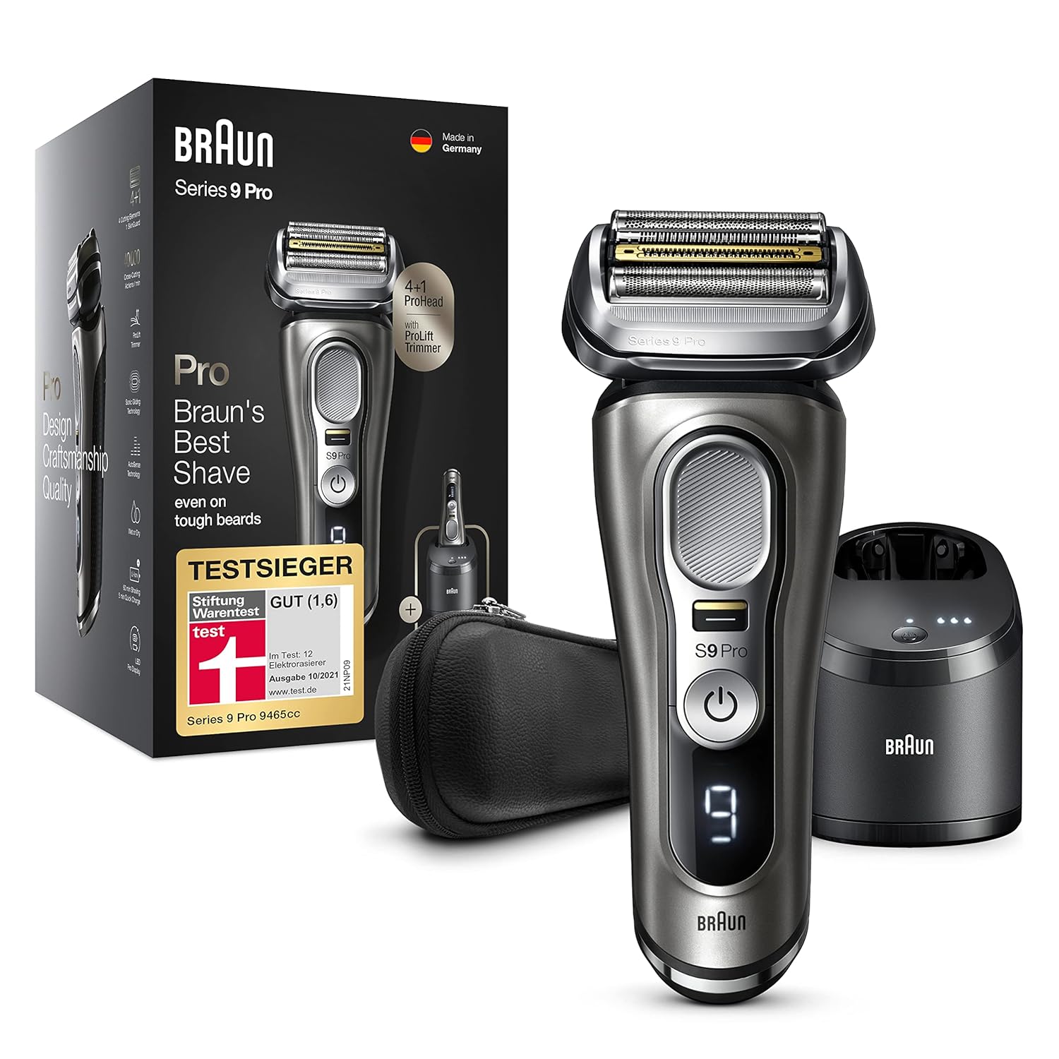 Braun Rasierer Serie 9 Media Markt Braun Series 9 Pro Premium Rasierer Herren, Testsieger Stiftung