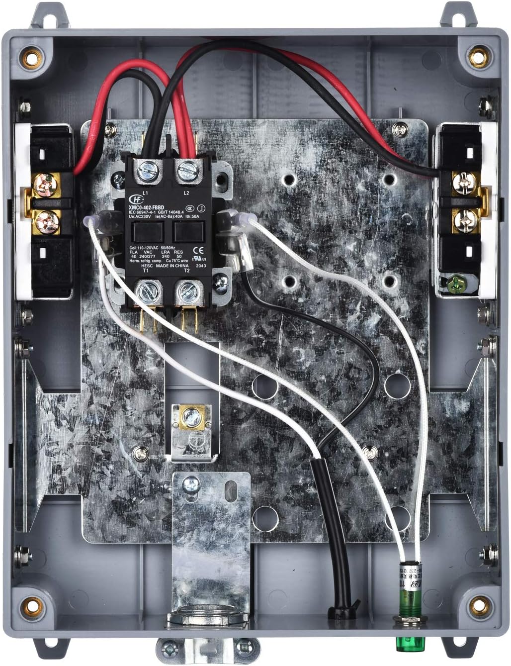 Toolazy 4-Light Controller with Trigger Cord, 4 Lighting Relay Controller, 120/240 Volt,Maximum 4000W Light Controller for Indoor Plant Grow Light Hydroponics Growing Syste