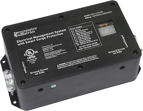 Miniatura 8 de Progressive Industries SSP-30X - Protector contra sobretensiones inteligente para vehículos recreativos portátil, 30 amperios, color negro