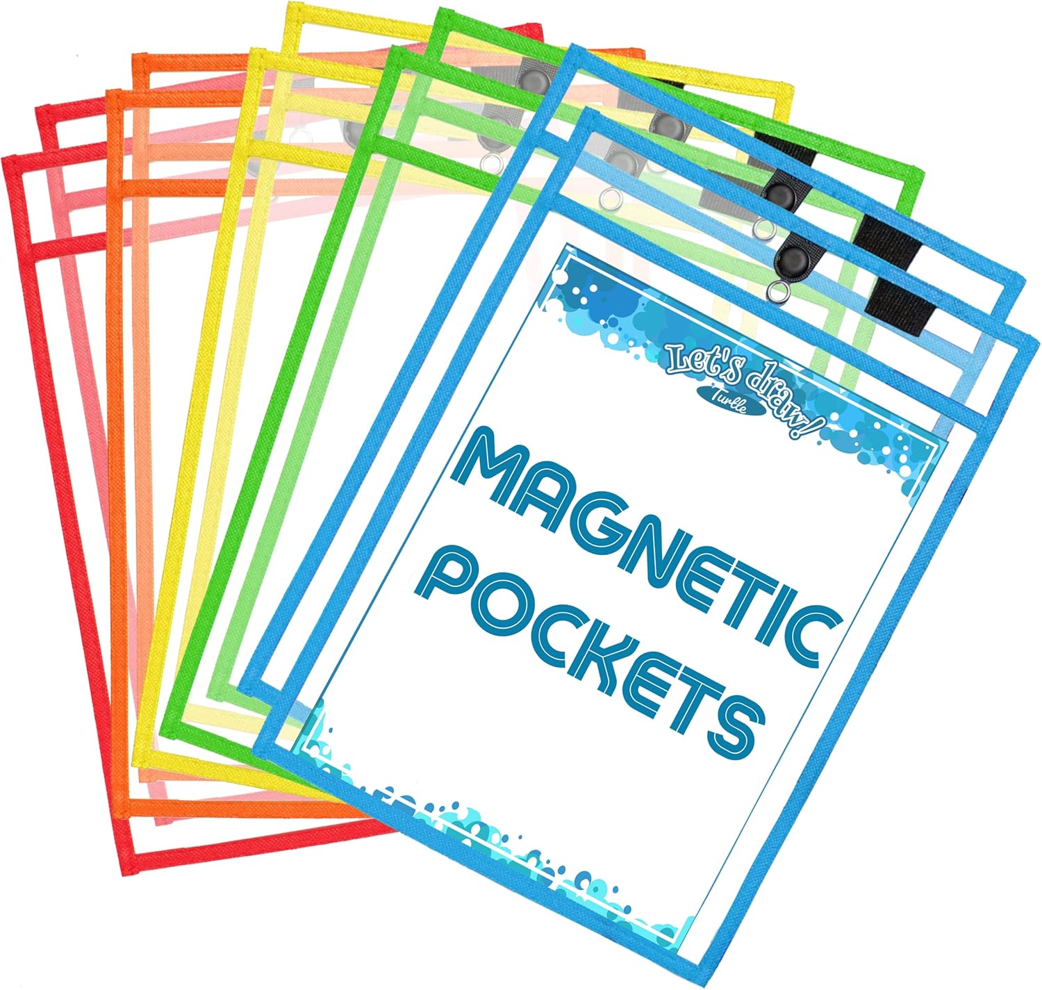 Dry Erase Pockets by Two Point (10Pack) A4 10 x 14 in