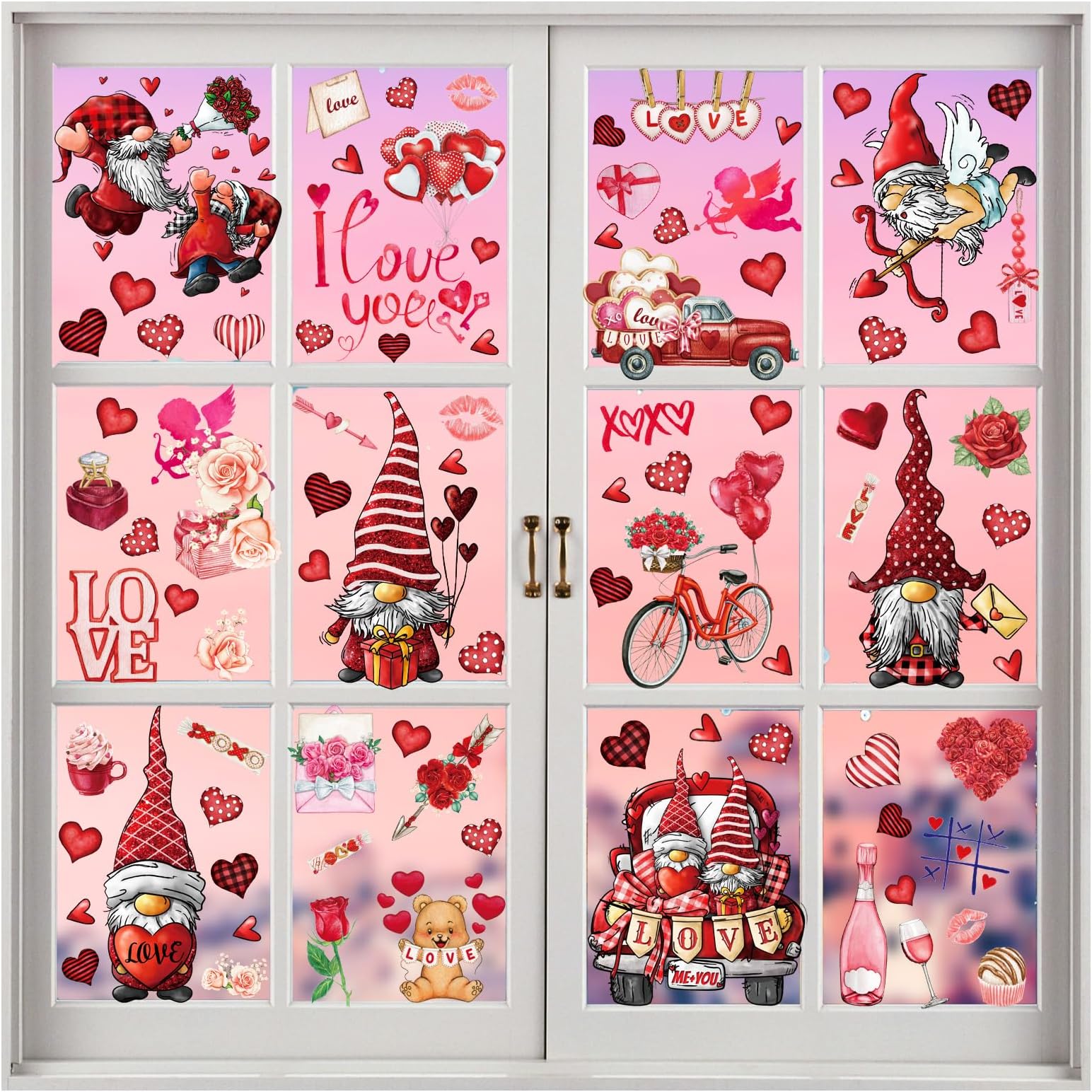 Mother's Day Decorations Window Clings Happy Mother's Day Window Clings Best Mom